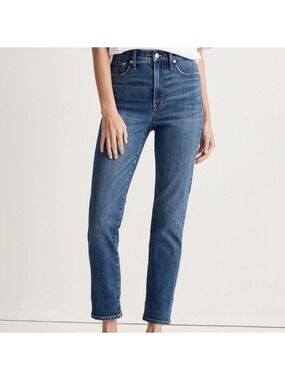 Madewell The Perfect Vintage Jean 26 Hi Rise Skinny Leg 90s Mom Jean